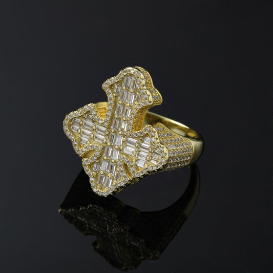 AAAAA Zircon Cross Ring