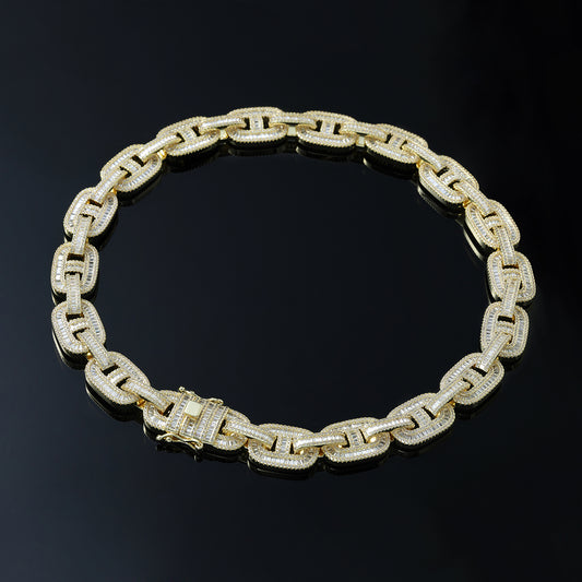 AAAAA Zircon Rectangle Chain